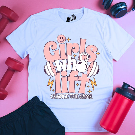 Girls Who Lifts T-Shirt