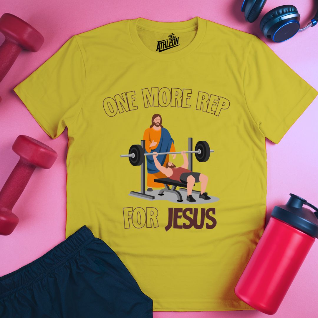 One More Rep For Jesus T-Shirt