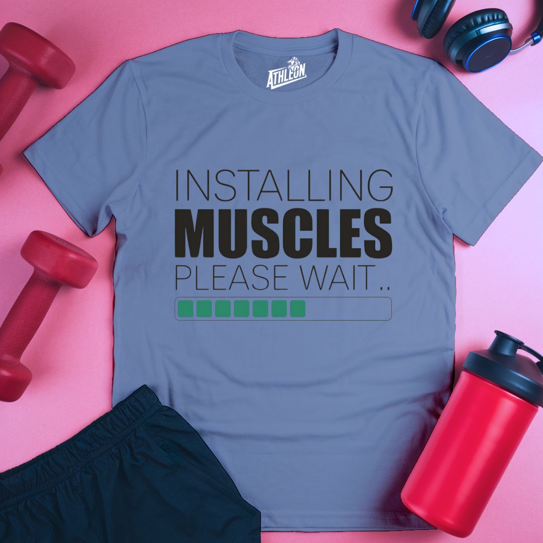 Installing Muscle T-Shirt