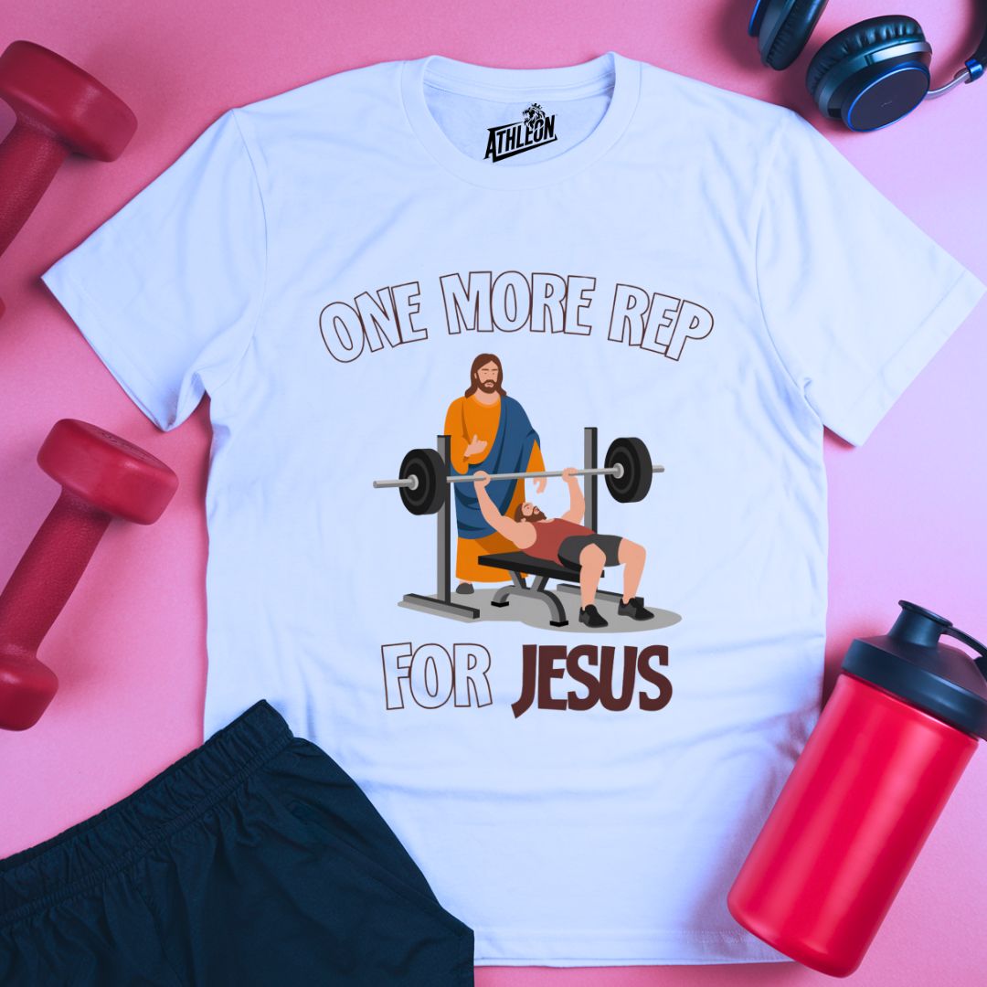 One More Rep For Jesus T-Shirt